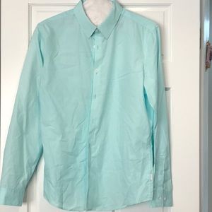 Mens calvin klein long sleeve button down